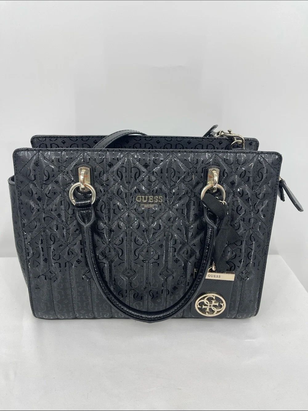 Guess structured satchel